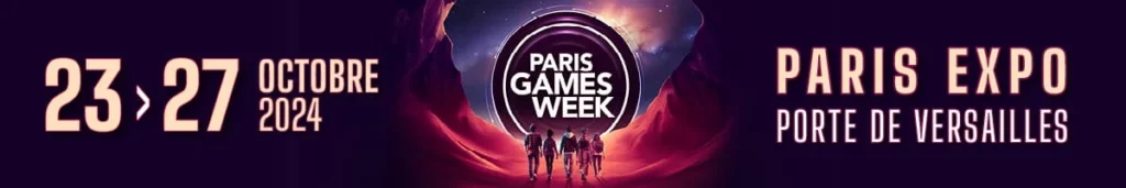 bandeau Paris Games Week 2024